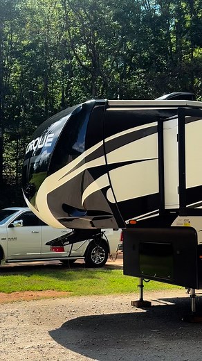 Toy hauler fifth wheel detail! | Center's Mobile Detailing