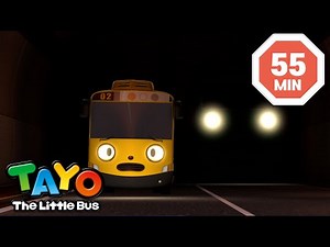 Scared Little Buses | Spooky Stories Compilation for Kids | Tayo English Episodes