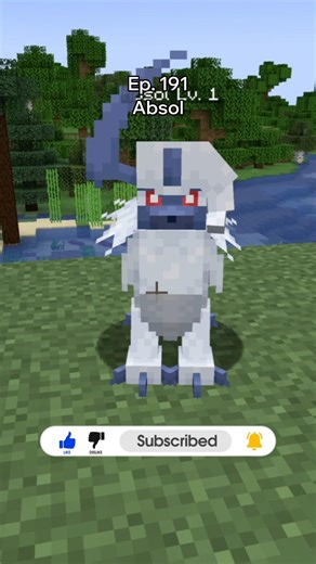 How to Catch Absol in Cobblemon! #cobblemon #minecraft #pokemon #gaming #shorts