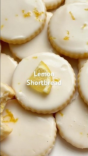 Lemon Shortbread 🍋💚🍋