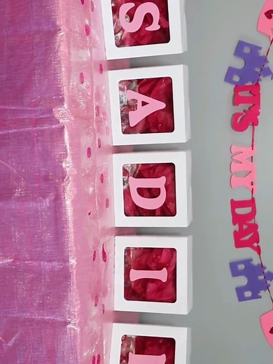 Birthday Party Cookie Box Decor! #kidsbirthdayparty #cookiebox #dollartreefinds #walmartfinds #birthdayparty #diy #decoration . . . DIY by @kraftsbykatelyn ✨ Watch her YouTube for more creative projects!