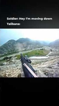 U.S. Soldier vs Taliban 🇺🇸