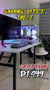 7.7K views | Gaming / Office Table for as low as ₱1,499 only  #Fbreels #Fyp #GamingPc | DC Gaming Computer Setups - Imus Branch | Facebook