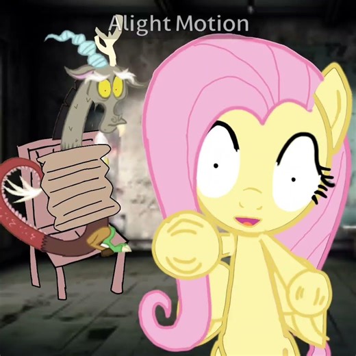Fluttercord Animation- #fluttershy #discordmlp #fluttercord #mlp #mylittlepony