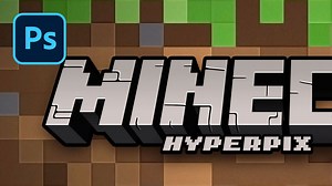 Minecraft Text Effect (FREE PSD) – Photoshop Tutorial