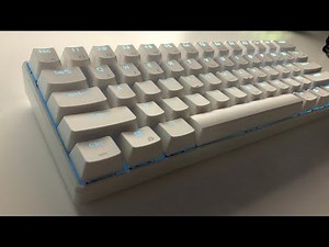 Royal Kludge RK61 Blue Switches Full Review (Sound Test) | Toastvision