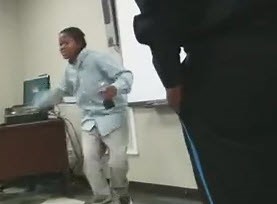 Don't Do Drugs: Girl From ASA College Goes Off In Class After Smoking Angel Dust!