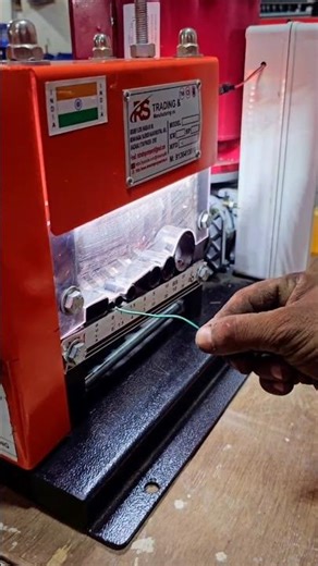 6mm Car Wire Live Stripping Test - Model BS 10 #shorts #viralvideo