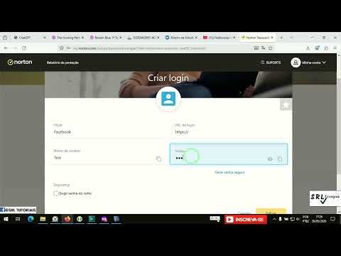 Como Salvar Senha no Norton Password Manager