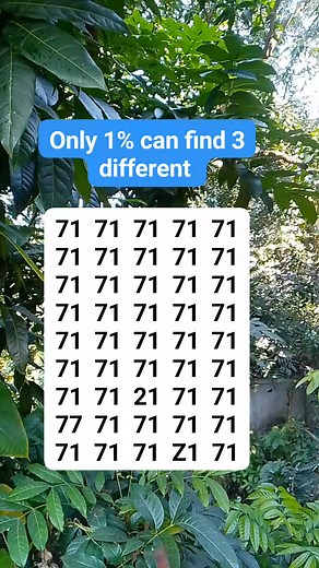 4.8K views · 117 reactions | Only genius can find 3 different numbers #brainteasers #search #find# puzzle | The Best Riddles | Facebook