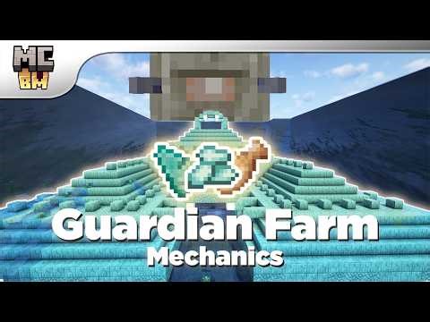 To Drain? Or not to Drain? - Guardian Spawning Guide | Minecraft Basic Mechanics
