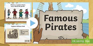 Famous Pirates PowerPoint