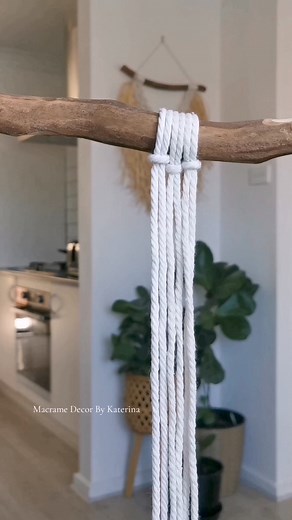 13K views · 222 reactions | Today's macrame inspiration . . . #macrametutorial #macramepattern | Macrame Decor By Katerina | Facebook