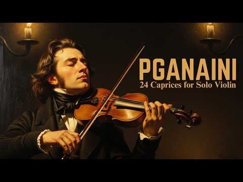 Paganini – 24 Caprices for Solo Violin | The Ultimate Virtuoso Masterpiece