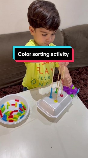 Color Sorting Activity for Kids | Learning Through Play