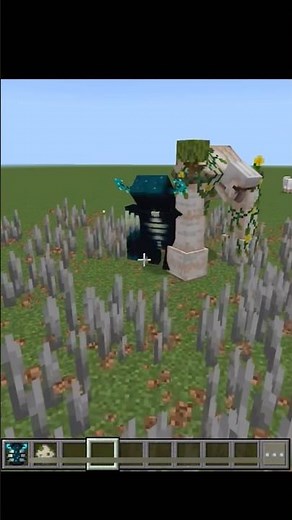 Warden VS Mutant Iron Golem! #minecraft