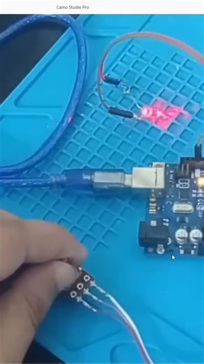 Arduino UNO control LED brightness. #electronic #circuit #control #engineering #diy #circuit