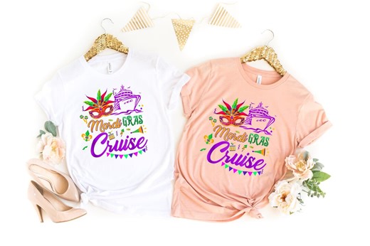 Mardi Gras Cruise 2026 Shirt, Matching Family Vacation Tee, Family Cruise T-shirt, Cruise Party Shirt - Etsy