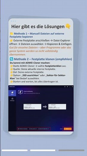 🚨Daten weg in Sekunden? So dateien auf externe festplatte kopieren – richtig & sicher!#data #backup