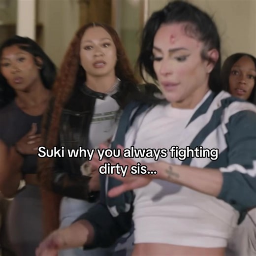Suki always gotta fight dirty #baddiesusa #zeusnetwork #fypp