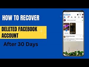How To Recover Deleted Facebook Account After 30 Days?