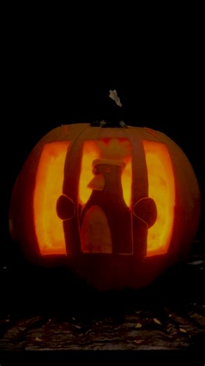 This iconic WALLACE & GROMIT villain is in his pumpkin era. | Netflix Family