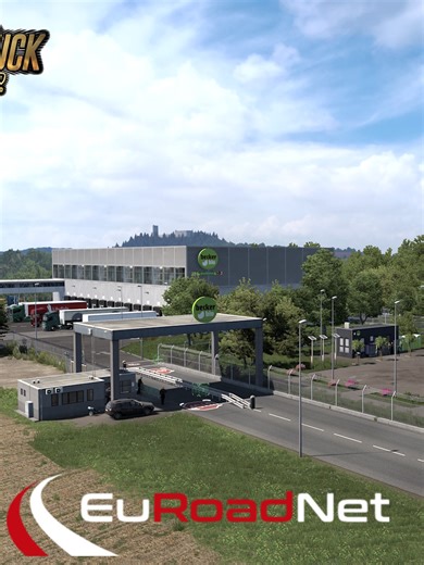 Euro Truck Simulator 2: EuRoadNet MAP v1.9 Erfurt XXL Update