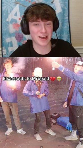 Elsa reacts to Mrbeast 😭💔 #comedy #elsa #twitch #mrbeast