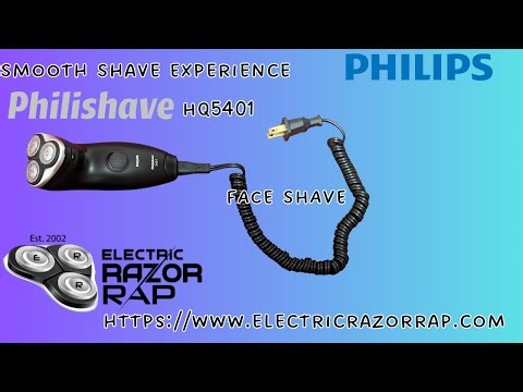 Smooth Shave Experience: Philishave HQ5401 Face Shave