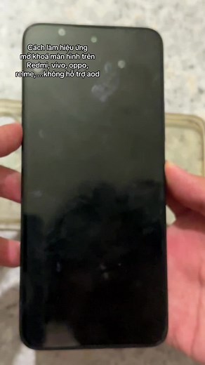 Cách làm hiệu ứng mở khóa giống Meizu trên điện thoại