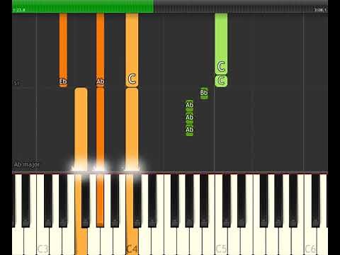 Call Me by Your Name Soundtrack: Visions of Gideon (Piano sheet & Synthesia)