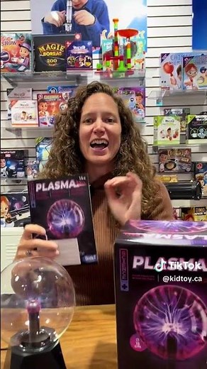Buki - Science Plus Balle plasma 15cm: This Plasma Ball Reacts to TOUCH!