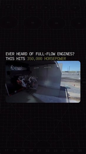 AI War Room on Instagram: "Stoke Space just fired one of the rarest rocket engines ever built. The company successfully tested its first-stage engine using a full-flow staged combustion cycle, a design known for its power and efficiency. The engine reached about 350,000 horsepower in under a second and is capable of producing more than 100,000 pounds of thrust. It will power Stoke’s fully reusable Nova rocket, built to reach multiple orbits and fly again with minimal turnaround. Only a handful o