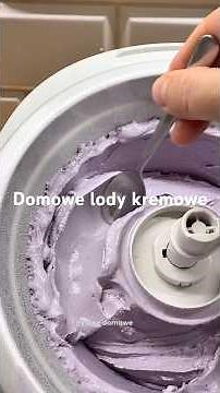 Domowe lody kremowe - jak zrobić ? Zdradzam pyszny przepis 🍨 #pyszne #recipe #cooking
