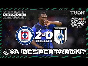 Highlights and goals | Cruz Azul 2-0 Querétaro | Grita México BBVA P2021 - J9 | TUDN