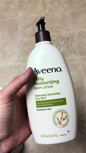 Aveeno dry skin body lotion 24 hr #aveeno #aveenobodylotion #bodylotion #lotion