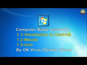 Computer Basic Lesson (1)