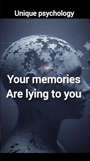 Your Memories Are Lying to You — The Memory Rewriter Effect 🧠 #psychology