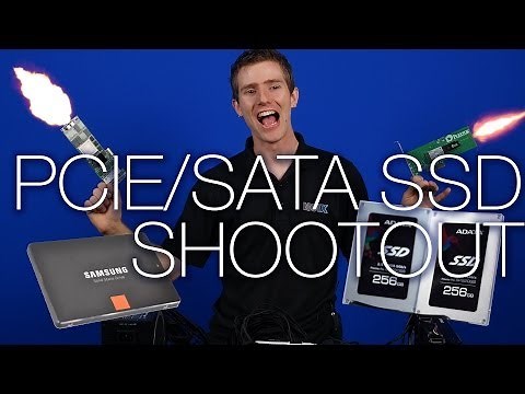 PCIe SSD VS SATA SSD VS RAID 0 Storage Comparison