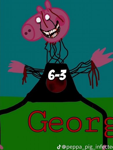 GEORGE INFECTION VS SISTER OF DARKNESS JILLIAN AND ADDIE VS PEPPA PIG INFECTION #edit #vs #1v1