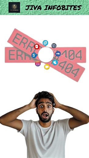 what is 404 error #jiva infobites telugu... #viral #why