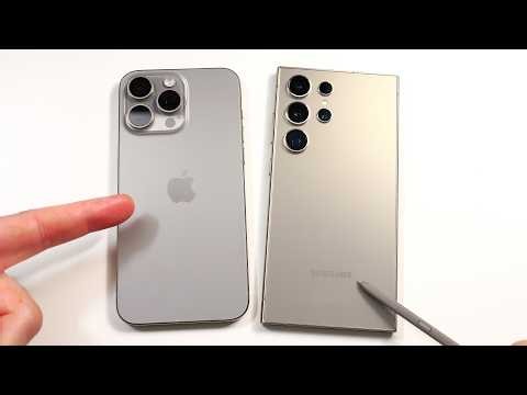 iPhone 15 Pro Max vs Galaxy S24 Ultra Long Term Review
