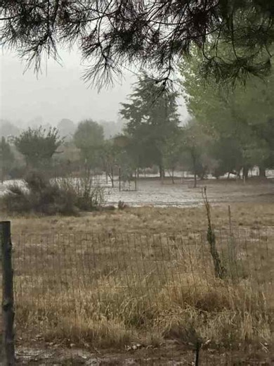 WATCH: Flooding washes out roads in areas of Pine Valley and Dammeron Valley