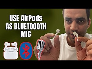 How to Use AirPods As Bluetooth Mic on iPhone iOS - AirPods VideoMic Sound Test