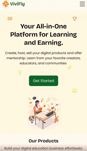 Create, teach, and monetize your knowledge effortlessly. | ViviFiy Tech | Facebook