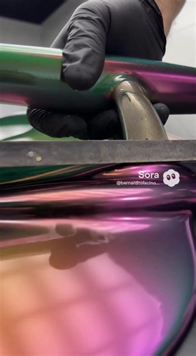 Exciting New HAVANA LIQUID CHROME Color for LAMBORGHINI