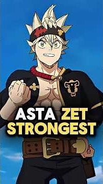Why Asta’s Zetten Beats the Captains in Black Clover! 🤯 #blackclover #anime #asta