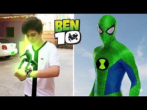 Ben 10 Transforms into Spider Man | Full Movie