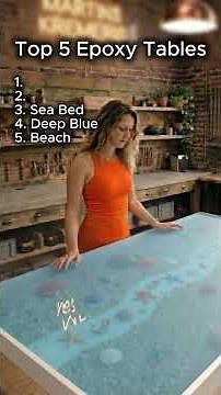 Top 5 Epoxy Resin Tables | Ultimate Satisfying Table Compilation
