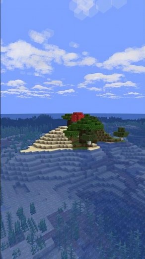 🔥 ROOFED FOREST SURVIVAL ISLAND - Minecraft 1.21.1 Seed